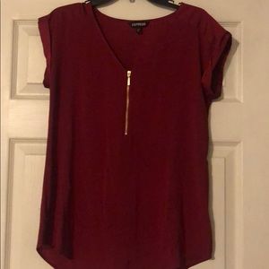 Express Zip Up Top